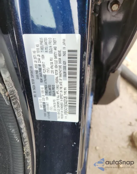 2014 Mazda Cx-5 Touring z USA, uszkodzony, nr VIN JM3KE4CY5E0423125